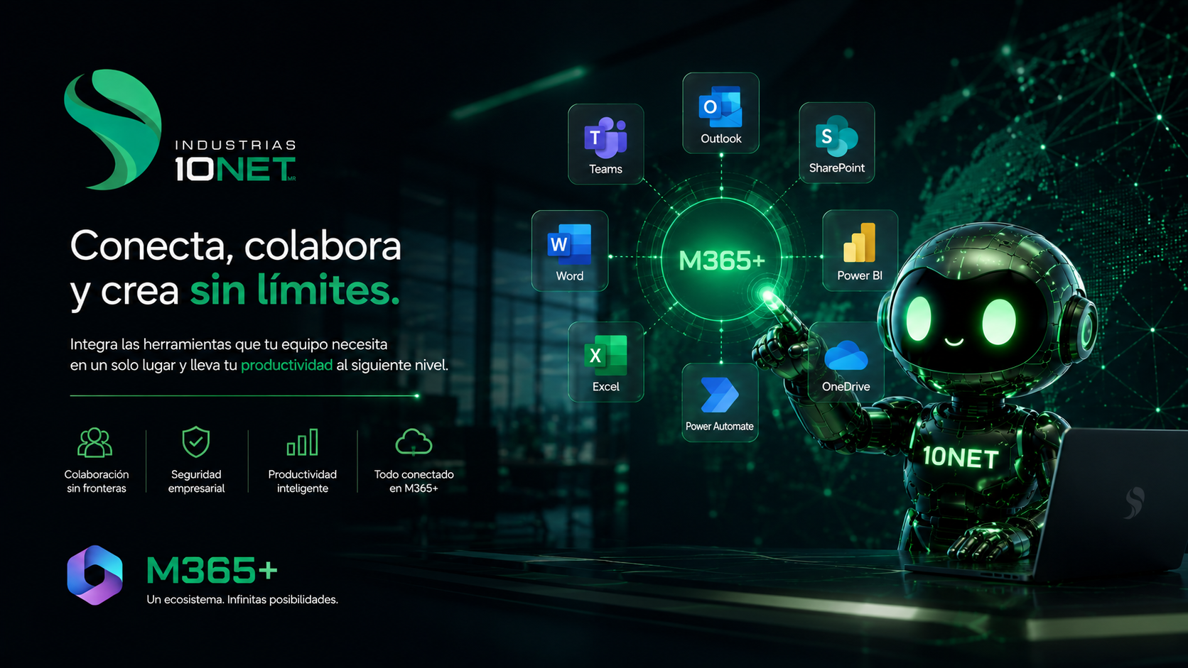Microsoft 365: Más que aplicaciones, una plataforma para el trabajo del futuro.
