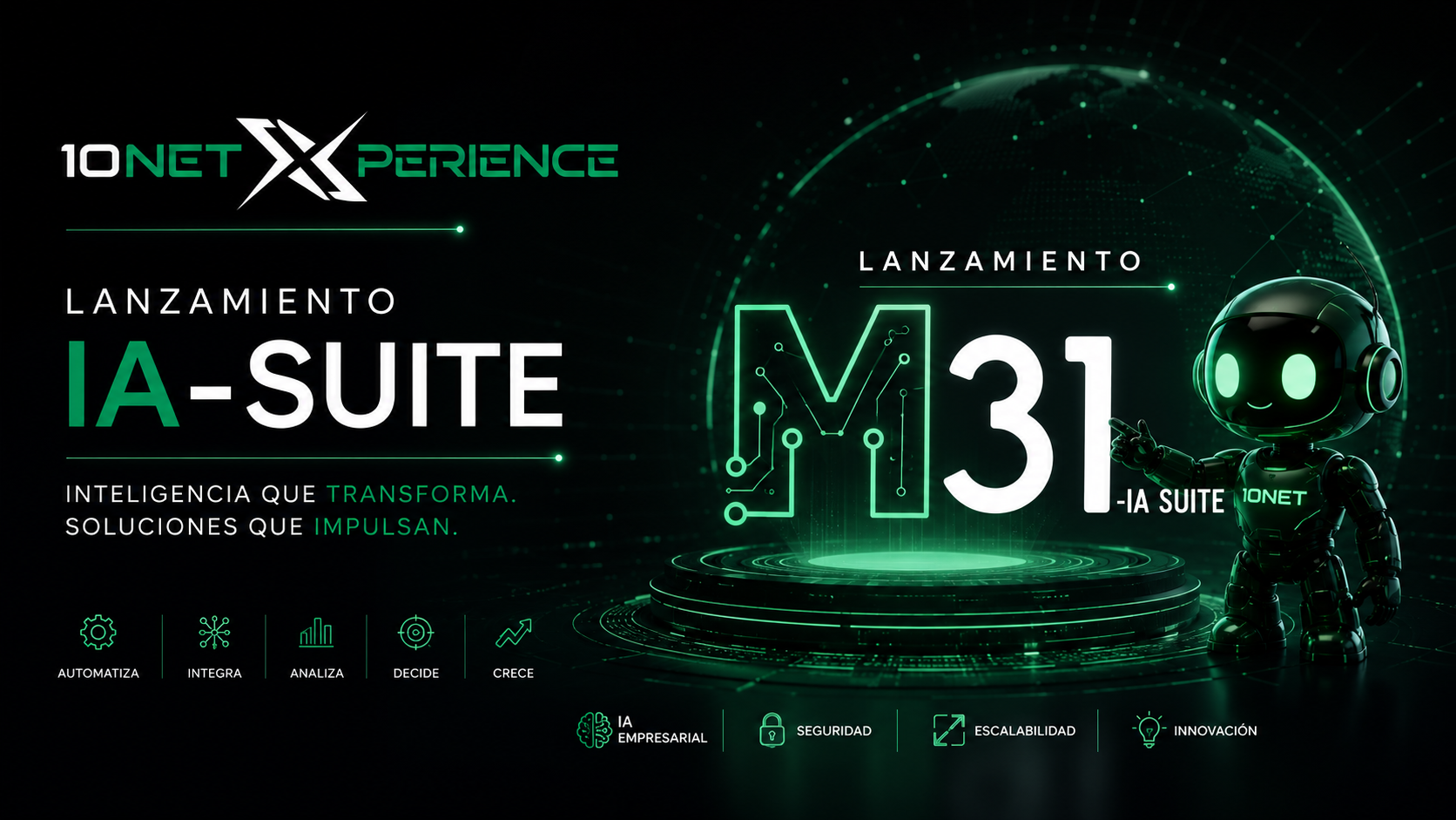 Presentación Oficial: Suite de IA M31